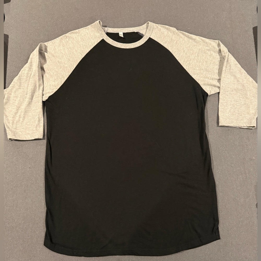 Dream USA Men's Casual 3/4 Sleeve Baseball Tshirt Raglan Jersey